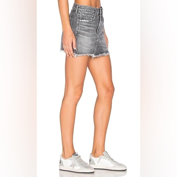 Agolde Jeanette Mini Skirt in East Village size 30 - Picture 3 of 12